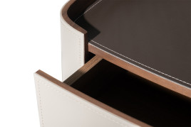 Тумбочка с 2мя ящиками светлая