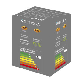 Лампа светодиодная филаментная Voltega 271 E27 4W 1800K дымчатая 8569