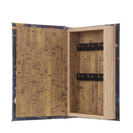 Ключница с зеркальным элементом, L17 W5 H26 см (756714)