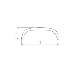 Рассеиватель Arlight Arh-Bent-W18-2000 Black 041032