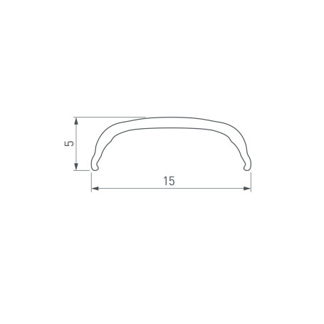 Рассеиватель Arlight Arh-Bent-W18-2000 Black 041032