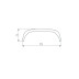 Рассеиватель Arlight Arh-Bent-W18-2000 Black 041032