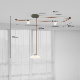 Трековая ременная система Denkirs Belty Set DK55SET02-01-BR