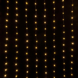 Светодиодная гирлянда Eurosvet Занавес Роса 230V 200-004 теплый белый