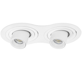 Комплект из светильника и рамки Lightstar Intero Tubo (217626+217164+217164) i626164