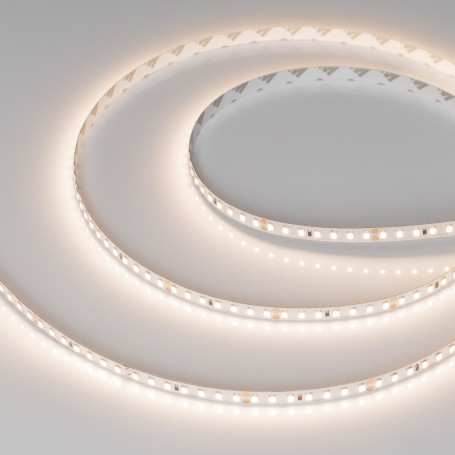 Светодиодная лента Arlight 5W/m 140Led/m 2835SMD теплый белый 5M UL-A140-8mm 24V Warm3500 046980