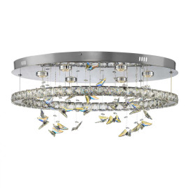 Люстра хрустальная с пультом Citilux ETERA CL322050