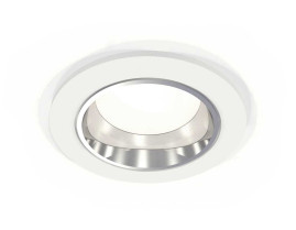Комплект встраиваемого светильника Ambrella light Techno Spot XC6512003 SWH/PSL белый песок/серебро полированное (C6512, N6112)