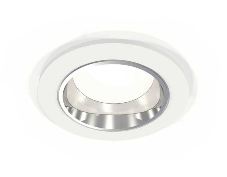 Комплект встраиваемого светильника Ambrella light Techno Spot XC6512003 SWH/PSL белый песок/серебро полированное (C6512, N6112)