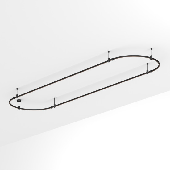 Шинопровод подвесной Arlight Art-Apriori-Oval-Rod-200-4000X1000 048511