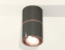 Комплект накладного светильника Ambrella light Techno Spot XS7403100 DCH/PPG черный хром/золото розовое полированное (C7403, A2073, C7403, N7005)