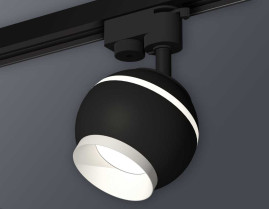 Комплект трекового светильника Ambrella light Track System XT1102001 SBK/SWH черный песок/белый песок (A2521, C1102, N7030)