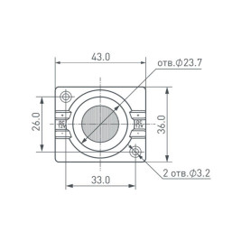 Герметичный светодиодный модуль Arlight ARL-ORION-S15-12V Cool 15x55 deg 026536