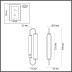 Бра Odeon Light Modern Ponte 4270/10WL