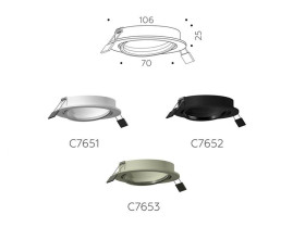 Корпус светильника Ambrella light DIY Spot C7651