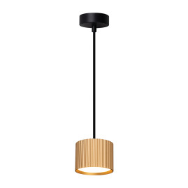 Светильник потолочный Feron Barrel HL4588 ARIA  levitation 12W, 230V, GX53, золото + черный, на подвесе 1,7 м