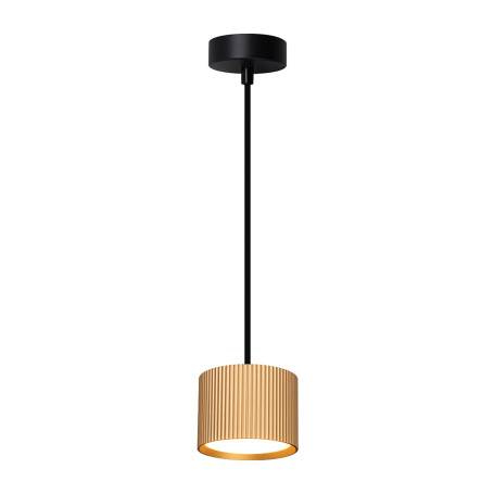 Светильник потолочный Feron Barrel HL4588 ARIA  levitation 12W, 230V, GX53, золото + черный, на подвесе 1,7 м