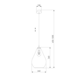 Подвесной светильник TK Lighting 4322 Fuente