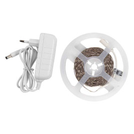 Лента светодиодная General GLS-5050-30-7.2-12-IP20-PRO-3-5-KIT готовый комплект 5м с адаптером