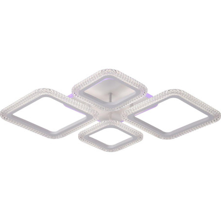 Потолочная светодиодная люстра Reluce 08491-0.3-2+2RGB WH(RGB)