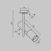 Трековый светильник Maytoni Track TR005-1-GU10-B