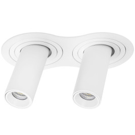 Комплект из светильника и рамки Lightstar Intero Tubo (217626+217262+217262) i626262