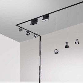 Трековый низковольтный светодиодный светильник Novotech Shino Flum 358416