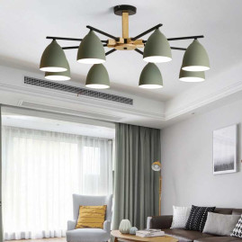 Потолочная люстра Imperium Loft Noa 8 Olive 183464-26
