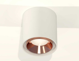 Комплект накладного светильника Ambrella light Techno Spot XS7722005 SWH/PPG белый песок/золото розовое полированное (C7722, N7035)