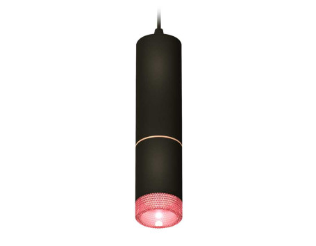 Комплект подвесного светильника Ambrella light Techno Spot XP6313030 SBK/PI черный песок/розовый (A2302, C6343, A2063, C6313, N6152)