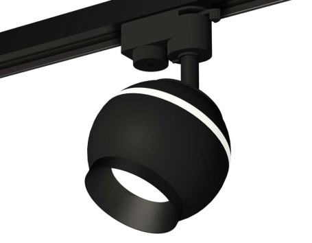 Комплект трекового светильника Ambrella light Track System XT1102002 SBK/PBK черный песок/черный полированный (A2521, C1102, N7031)