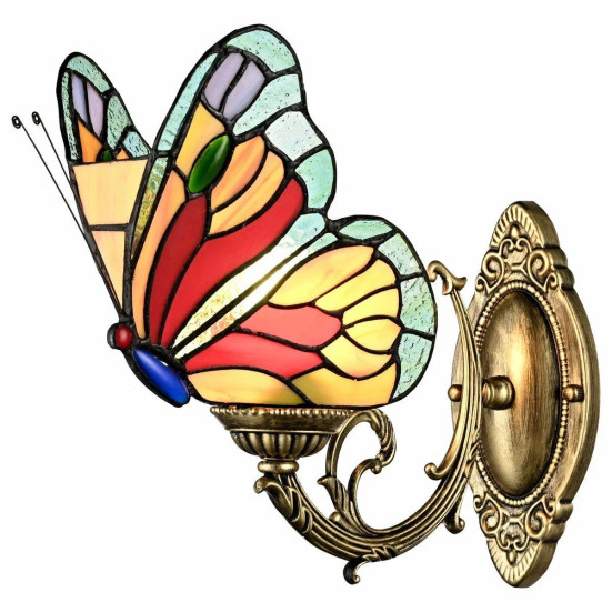 Светильник настенный VELANTE Стиль Tiffany 893-801-01