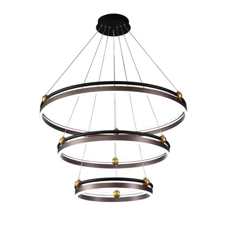 Подвесной светодиодный светильник Crystal Lux Fernando SP158W Led Coffee/Black