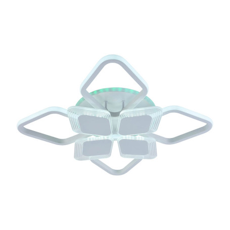 Потолочная светодиодная люстра Profit Light 5893/4+4A WHT