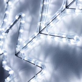 Светодиодная фигура Ardecoled Снежинка ARD-Snowflake-M8-950x950-540Led White 034254