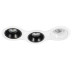 Комплект из светильников и рамки Lightstar Domino Round (214696+214607+214607+214606) D696070706