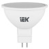 Лампа светодиодная IEK GU5.3 7W 6500K матовая LLE-MR16-7-230-65-GU5