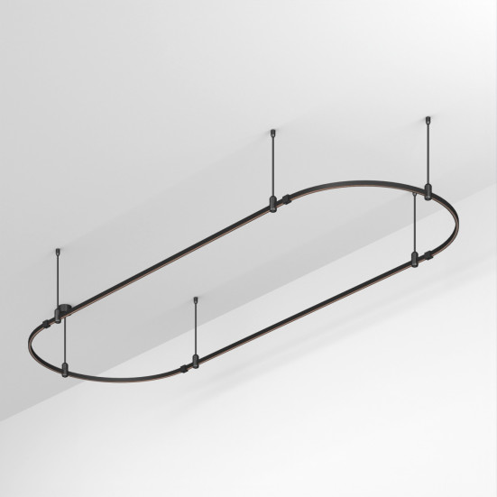 Шинопровод подвесной Arlight Art-Apriori-Oval-Rod-400-3000X1000 048508
