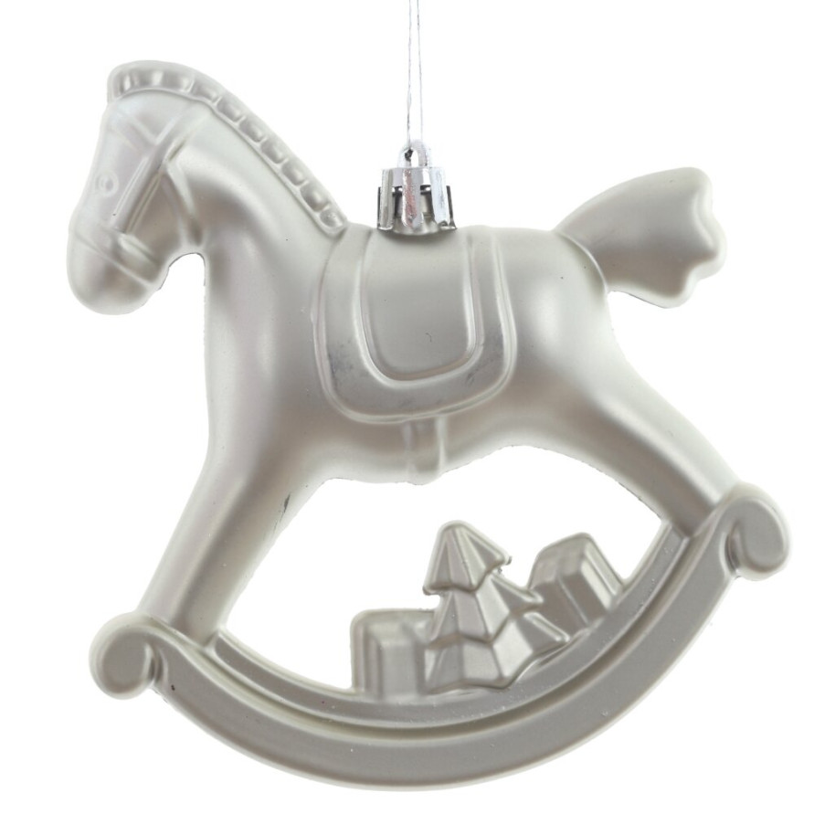 Набор из 2шт, Украшение новогоднее &quot;Лошадка&quot;, L11 W5 H10 см