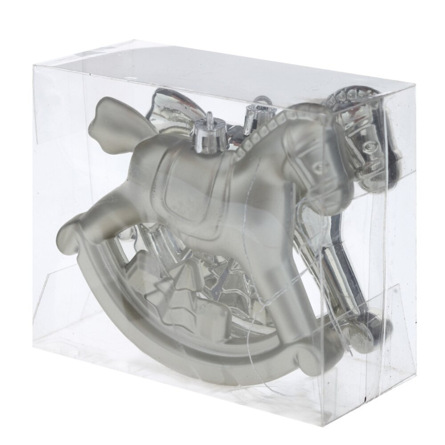 Набор из 2шт, Украшение новогоднее &quot;Лошадка&quot;, L11 W5 H10 см