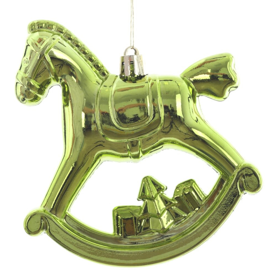 Набор из 2шт, Украшение новогоднее &quot;Лошадка&quot;, L11 W5 H10 см