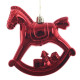 Набор из 2шт, Украшение новогоднее &quot;Лошадка&quot;, L11 W5 H10 см