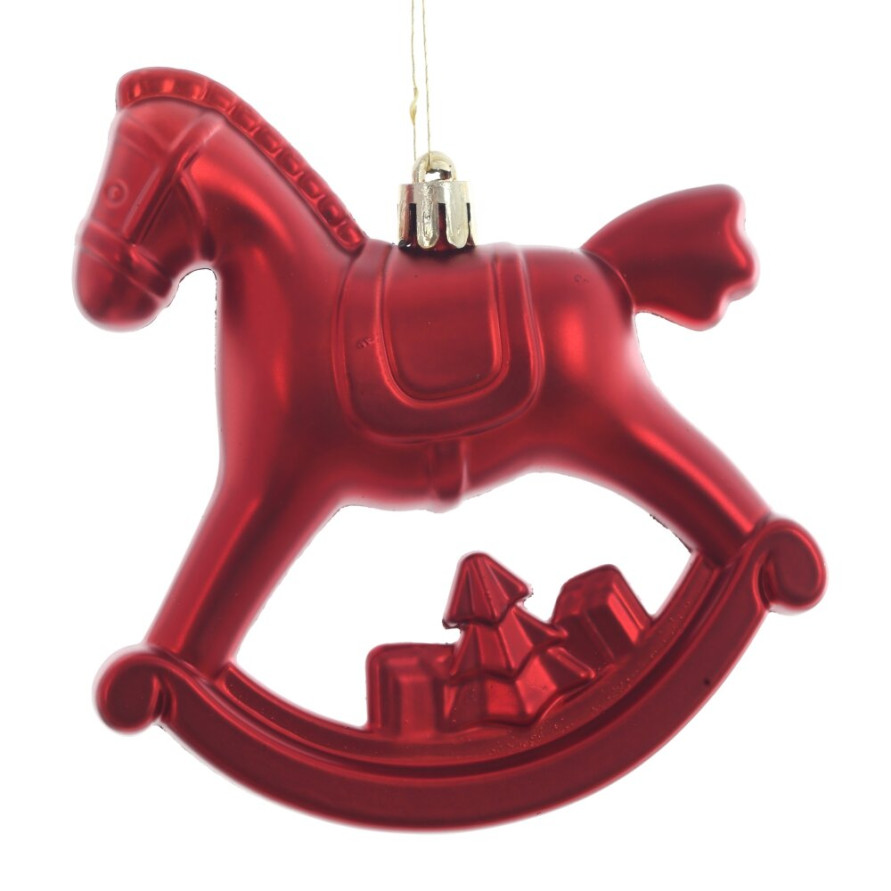 Набор из 2шт, Украшение новогоднее &quot;Лошадка&quot;, L11 W5 H10 см