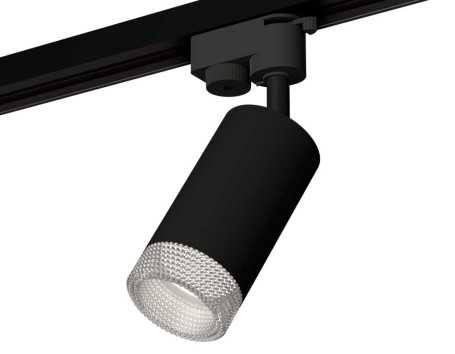 Комплект трекового светильника Ambrella light Track System XT6323080 SBK/CL черный песок/прозрачный (A2521, C6323, N6150)