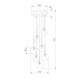 Подвесная люстра TK Lighting 5362 Nilos