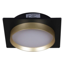 Встраиваемый светильник Reluce Technical 53005-9.0-001LD GX53 BK+GD