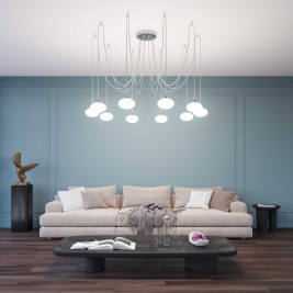 Подвесная светодиодная люстра Citilux Atman Smart CL226A091