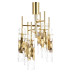 Подвесная люстра Crystal Lux Primavera PL6 Gold