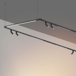 Трековый светодиодный светильник Novotech Konst Glat 359370