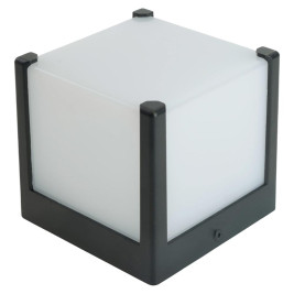 Светильник садово-парковый Feron DH0606, на стену, GX53 230V, черный 51336